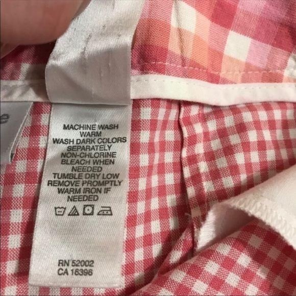 Liz Claiborne Liz Sport Size 4 Gingham Print Short - Picture 12 of 12